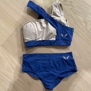 LIKE NEW Wingwear Luxury Pole set, size M, blue